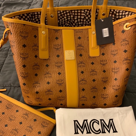 Handbags - Brand new MCM medium tote bag. Never used.